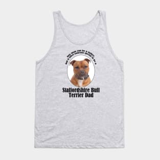 Staffordshire Bull Terrier Dad Tank Top